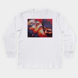 Lovers - Red - The Colour Of Love 2 Kids Long Sleeve T-Shirt